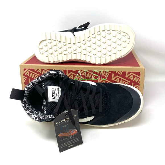 💖MEGA SALE💖VANS UltraRange MTE Woven Black Sneaker Boots Women's 5 VN0A4BU5TYI - Picture 6 of 10